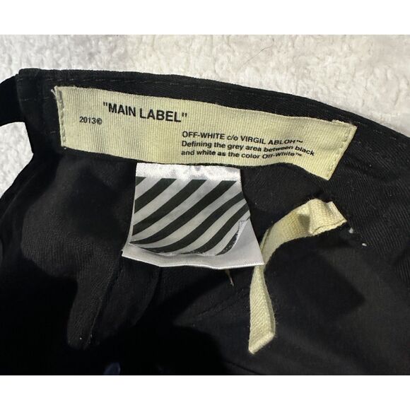 OFF-WHITE - Caution Tape/Fire Line Hat / cap - Picture 4 of 6